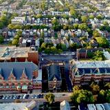 Alphonsus Academy & Center For The Arts Photo - The Alphonsus campus is centrally located in the Lakeview area of Chicago surrounded by single family and multi-dwelling homes.