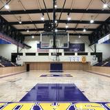 Archbishop Riordan High School Photo - A view of Riordan's gym.