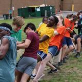 Holy Family Academy Photo - Household Tug-o-War!