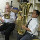 St. Joseph School Photo - All students in grades 5-8 learn to play an instrument in the award-winning St. Joseph School Band.