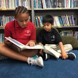 Saint Lawrence Catholic School Photo - We love our book buddies!